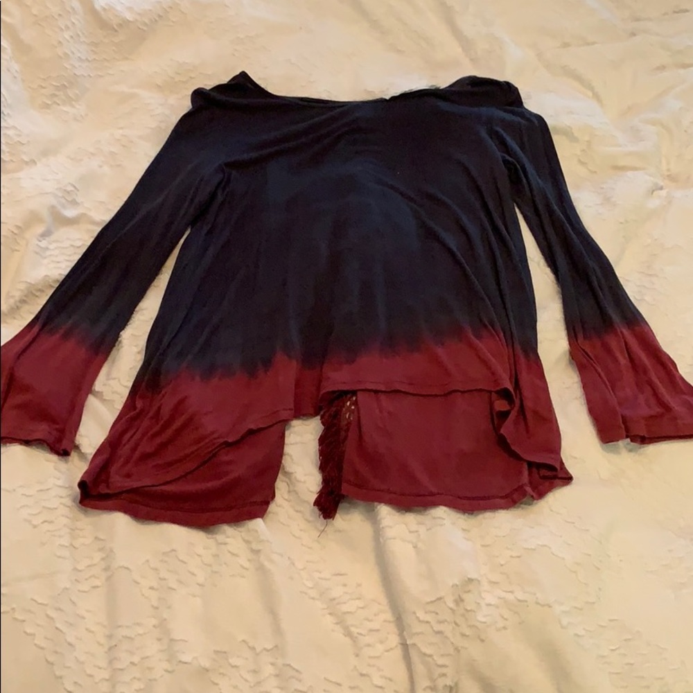 Bloomingdales bell sleeve top